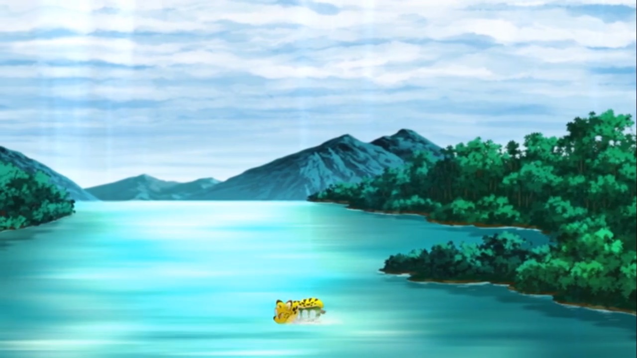 A Waterfront, depicted in Welcome to Japari Park (2018 ONA).
