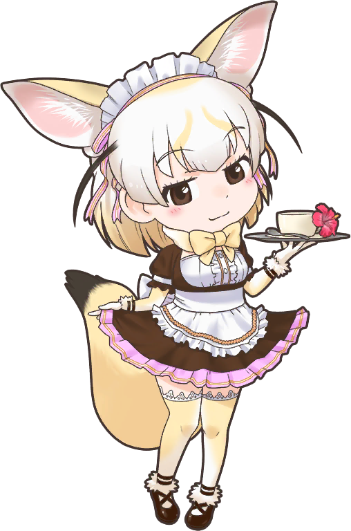 Fennec's Maid costume from Kemono Friends Festival.
