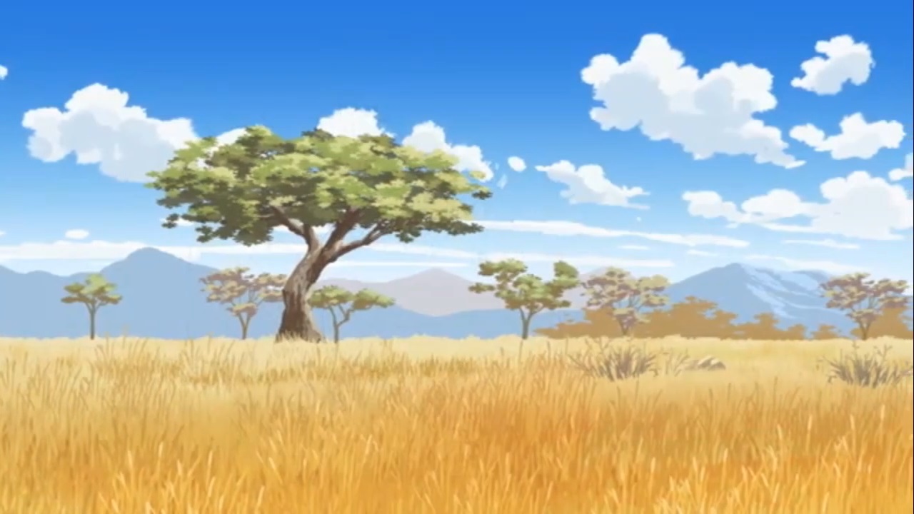 A Savanna, depicted in Welcome to Japari Park (2018 ONA).