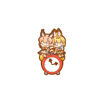 ToyServal & Caracal Clock.png