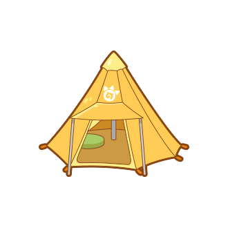 ToyYellow One-Pole Tent.png