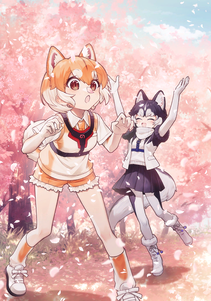 Upgraded photo "Chasing Spring" from Kemono Friends 3.