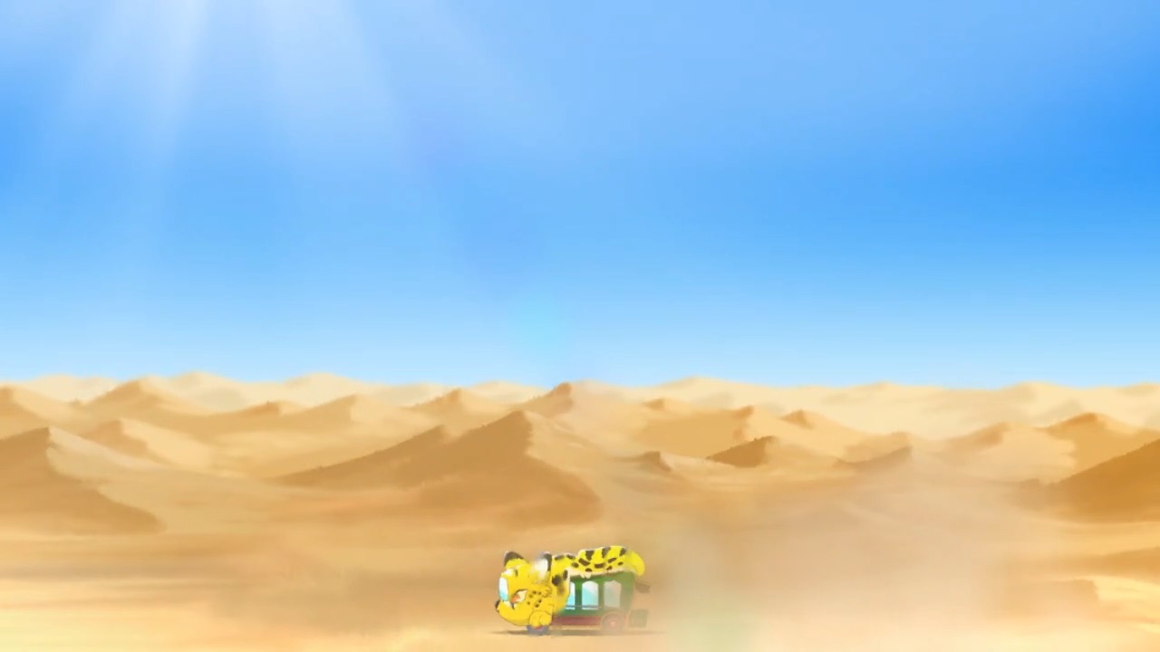 A Desert, depicted in Welcome to Japari Park (2018 ONA).