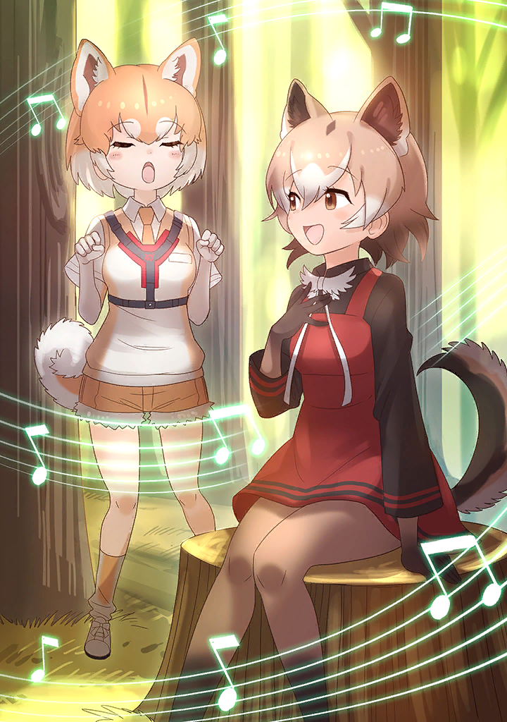 Upgraded photo "One More Melody♪" from Kemono Friends 3.