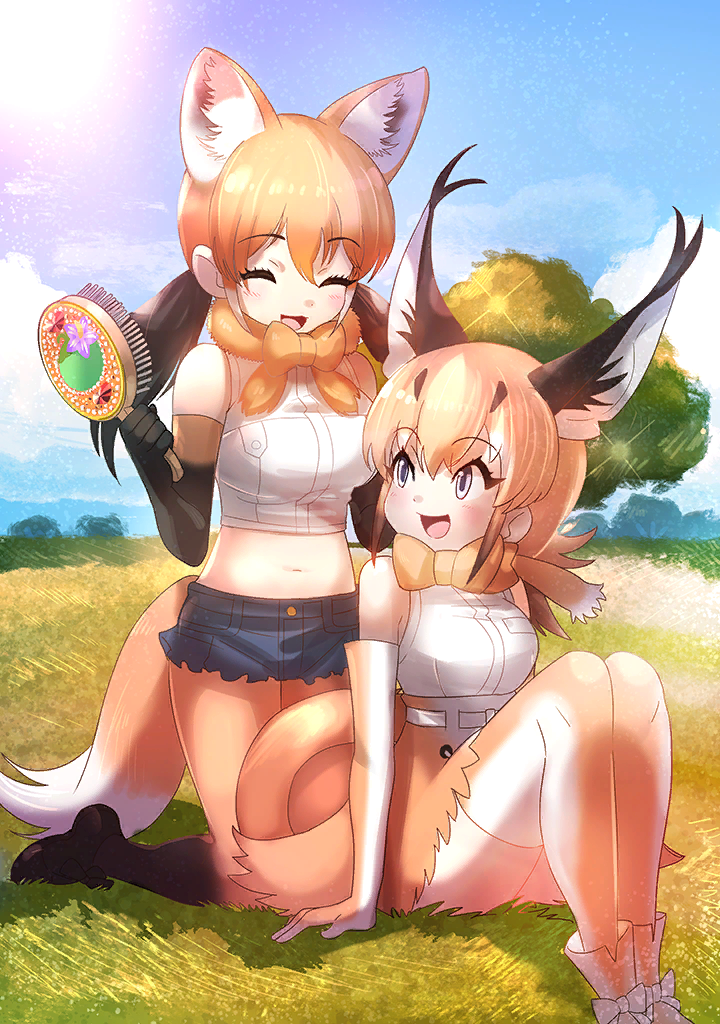 Upgraded photo "Gentle Care" from Kemono Friends 3.
