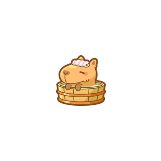 ToyCapybara Hot Spring Mascot.png